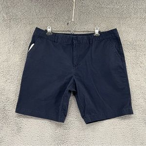 Tommy Hilfiger Women's Navy Cotton Shorts